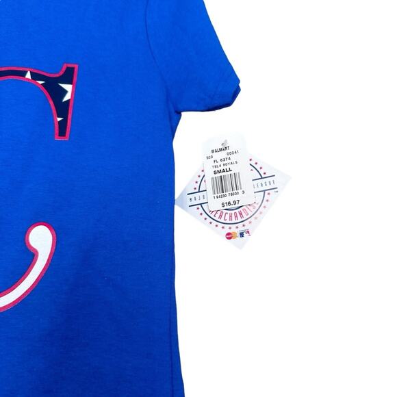 Kansas City Royals MLB t Shirt small Blue Baseball - Picture 2 of 6